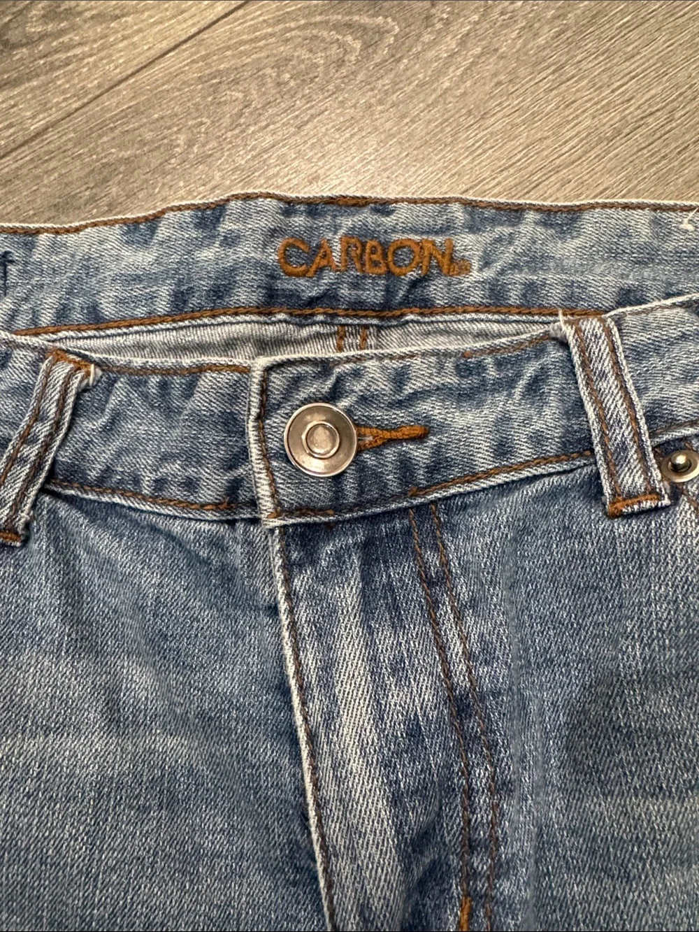 Carbon Light Blue Bootcut Jeans 34 x 32 super soft men’s